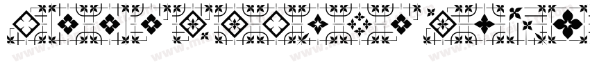 AmorieExtrasW05 Frames字体转换